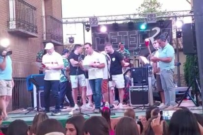 Comienzo de las fiestas de Santa Cristina en Osma. ANA HERNANDO