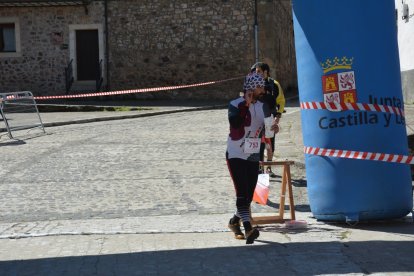 El Nacional de orientación finalizaba este domingo en Molinos de Duero. R. F.
