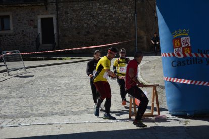 El Nacional de orientación finalizaba este domingo en Molinos de Duero. R. F.