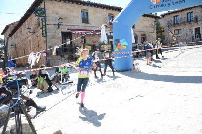 El Nacional de orientación finalizaba este domingo en Molinos de Duero. R. F.