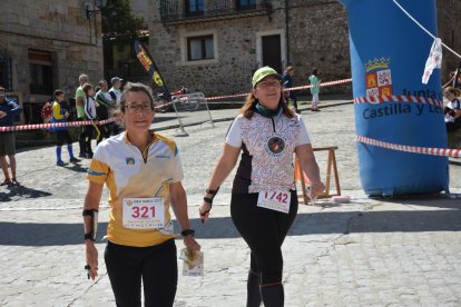 El Nacional de orientación finalizaba este domingo en Molinos de Duero. R. F.