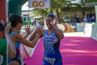 Triatlón en Almazán - MARIO TEJEDOR
