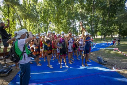 Triatlón en Almazán - MARIO TEJEDOR