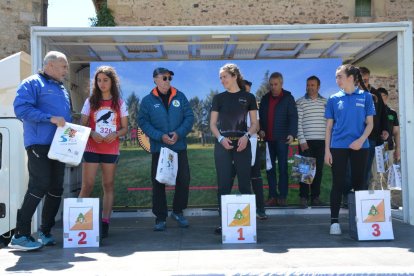 El Nacional de orientación finalizaba este domingo en Molinos de Duero. R. F.