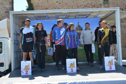 El Nacional de orientación finalizaba este domingo en Molinos de Duero. R. F.