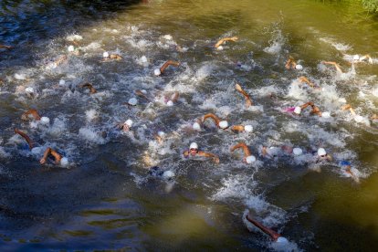 Triatlón en Almazán - MARIO TEJEDOR
