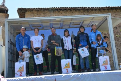 El Nacional de orientación finalizaba este domingo en Molinos de Duero. R. F.