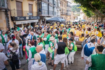 Primeras horas de la jornada de La Saca.-GONZALO MONTESEGURO