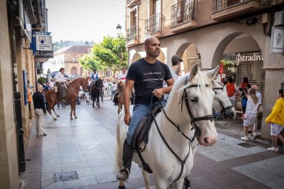Primeras horas de la jornada de La Saca.-GONZALO MONTESEGURO