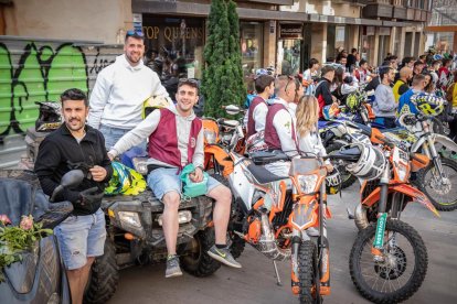 Primeras horas de la jornada de La Saca.-GONZALO MONTESEGURO