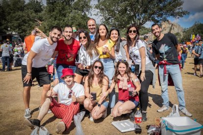 Primeras horas de la jornada de La Saca.-GONZALO MONTESEGURO