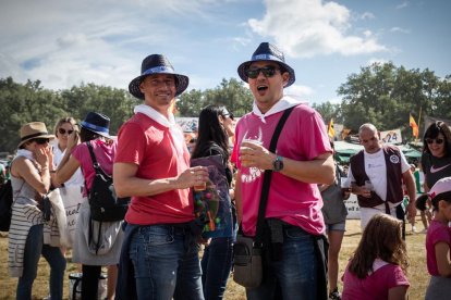 Primeras horas de la jornada de La Saca.-GONZALO MONTESEGURO