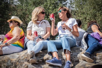 Primeras horas de la jornada de La Saca.-GONZALO MONTESEGURO