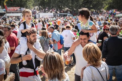 Primeras horas de la jornada de La Saca.-GONZALO MONTESEGURO