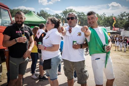 Primeras horas de la jornada de La Saca.-GONZALO MONTESEGURO