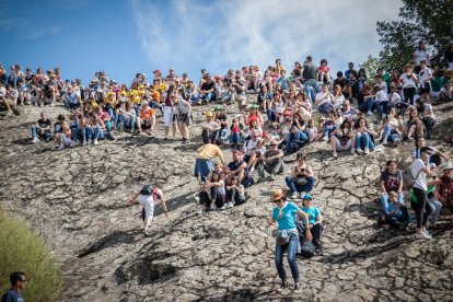 Primeras horas de la jornada de La Saca.-GONZALO MONTESEGURO