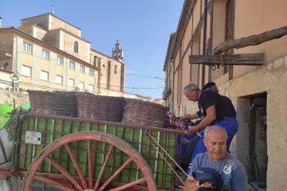 Jornadas de la Vendimia 2022 en Langa de Duero. ANA HERNANDO