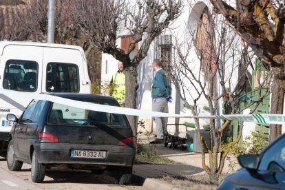 Vivienda en la que se ha originado el incendio.-GONZALO MONTESEGURO