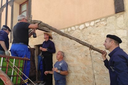 Jornadas de la Vendimia 2022 en Langa de Duero. ANA HERNANDO