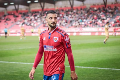 CD Numancia-Barça B, partido en el que no se movió el resultado inicial. GONZALO MONTESEGURO