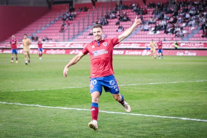 CD Numancia-Barça B, partido en el que no se movió el resultado inicial. GONZALO MONTESEGURO