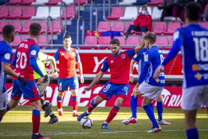 El Numancia encadena su tercera jornada seguida sin ganar. MARIO TEJEDOR