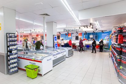 Nuevo supermercado de Alcampo. MARIO TEJEDOR
