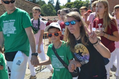 Fiestas de Vinuesa 2022, día de la Pingada del Mayo. RAQUEL FERNÁNDEZ