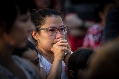 Concentración por el asesinato de Diolimar Alemán.