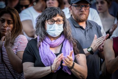 Concentración por el asesinato de Diolimar Alemán.