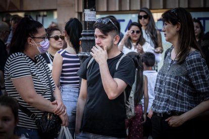 Concentración por el asesinato de Diolimar Alemán.