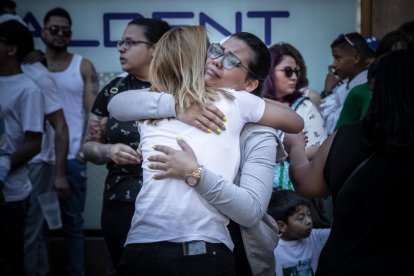 Concentración por el asesinato de Diolimar Alemán.