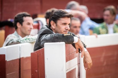 Corrida de rejones en la plaza de toros de Soria.-G. MONTESEGURO