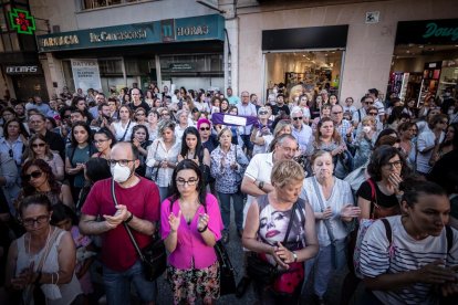 Concentración por el asesinato de Diolimar Alemán.