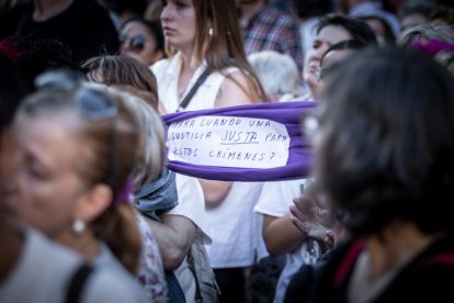 Concentración por el asesinato de Diolimar Alemán.
