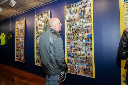 Los 25 años del BM Soria en una exposición en el Palacio de la Audiencia. G. M.