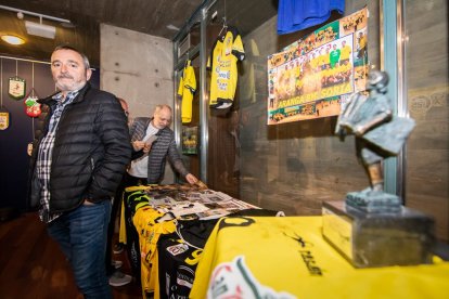 Los 25 años del BM Soria en una exposición en el Palacio de la Audiencia. G. M.