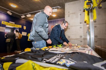 Los 25 años del BM Soria en una exposición en el Palacio de la Audiencia. G. M.