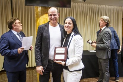 El Ayuntamiento de Soria entrega placas de agradecimiento a los Jurados de 2022. MARIO TEJEDOR (24)