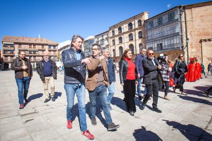 Encuentro de Félix Bolaños con los socialistas sorianos.-MARIO TEJEDOR