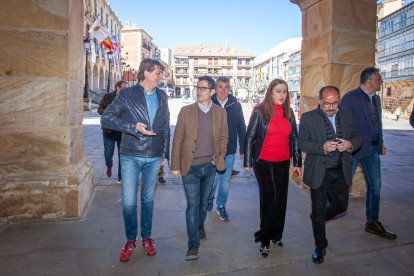 Encuentro de Félix Bolaños con los socialistas sorianos.-MARIO TEJEDOR