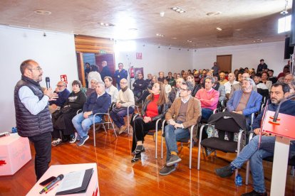 Encuentro de Félix Bolaños con los socialistas sorianos.-MARIO TEJEDOR