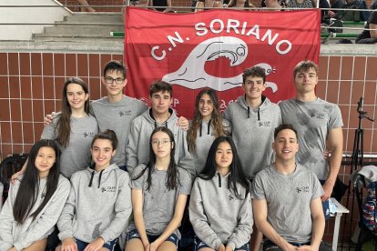 Algunos exponentes del CN Soriano. HDS