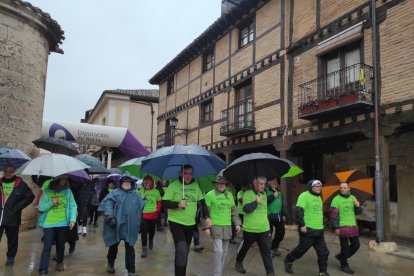 Marcha contra el Cáncer en El Burgo.-A. HERNANDO