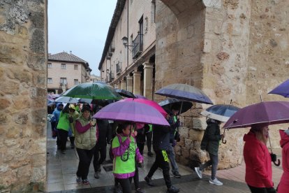 Marcha contra el Cáncer en El Burgo.-A. HERNANDO