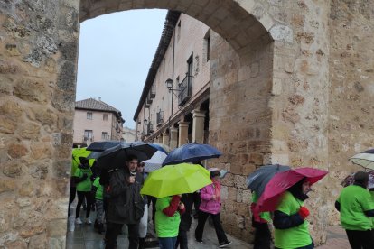 Marcha contra el Cáncer en El Burgo.-A. HERNANDO