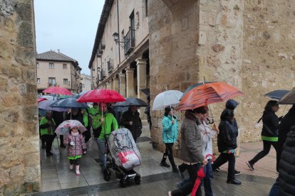 Marcha contra el Cáncer en El Burgo.-A. HERNANDO
