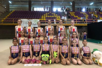 Brillante actuación del Club Gimnasia Duero en el Regional. HDS