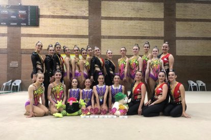 Brillante actuación del Club Gimnasia Duero en el Regional. HDS
