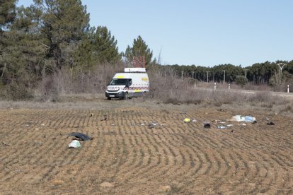 Accidente ocurrido en Fuentelsaz.-GONZALO MONTESEGURO